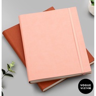 [RESTOCKED] Collegiate Pleather Dotted Journal [Ready stocks]