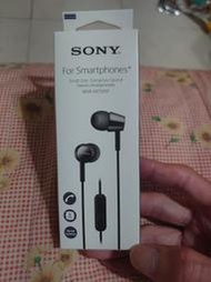 sony耳機(附麥克風功能)MDR-EX155AP 黑色款