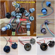 (Good quality) Lamp holder 1156 BA15S BAU15S 1157 BAY15D T20 7440 7443 for car lights