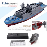 2.4GHz Remote Control Battleship Waterproof Educational Toys Challenger Aircraft Carrier - RC Boat A
