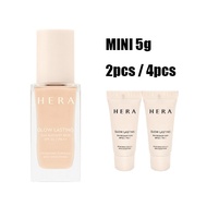 [HERA] GLOW LASTING 24H RADIANT SKIN FOUNDATION SPF 22/PA++ mini size 10g(5gx2) / 20g(5gx4)
