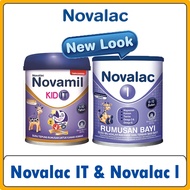 Novamil Kid IT & Novalac I 800G Susu Tepung Rumusan 0-12M 1-10 years (30 Essential Nutrients) Origin