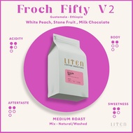 LITEN COFFEE - FROCH 50 Espresso Blend. Guatemala & Ethiopia Blend - Medium Roast