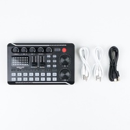 Mixer Sound Card Live Broadcast Karaoke Pro Audio Interface Bluetooth