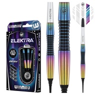 Elektra 90% Tungsten Darts with Prism Flights and Vecta Shafts (Stems) 22g-24g-26g Weights Available
