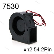 DC 7530 Blower Fan 75x75x30mm Turbo blower Sleeve Cooling 5V 12V 24V 7cm air Flow Cooling Cooler 3D 