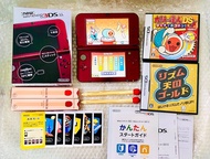 3DS 任天堂 99%新 ⭐️完美屏幕 ⭐️太鼓達人家庭娛樂套裝 New3DSLL  日本原裝機  Nintendo 《可順豐到智能櫃》 新淨靚Mon nds new 3dsll 3DS NDS Ni