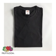 Fruit of The Loom soft Premium Black t shirt