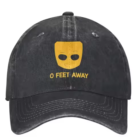 Grindr Zero Baseball Cap O Feet Away Tennis Skate Trucker Hat Summer Women Men Y2k Sunscreen Basebal