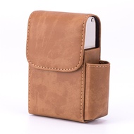 Original PU Leather Box hold 20pcs Business man Case Gadgets For Men Tools