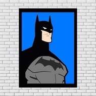 3D Multilayer DC Universe Batman Poster V3