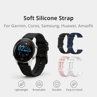 Soft Silicone Strap for Garmin & Samsung | 22mm 20mm 18mm Quick Release Strap | Garmin Strap