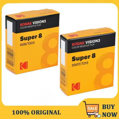 in Stock Kodak 16mm Film 8mm Film 50D 100D 250D 200T 500T Film Date Fresh 2026 New Kodak Super 8 Col