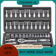 Quick Ratchet Socket Wrench Slotted Screwdriver Repair Combination Toolbox Hand Tools Ratchet Wrench