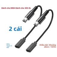 Bộ Chuyển Đổi Cáp Sạc USB Type-C Cho Nintendo 3DS XL/3DS LL/New 3DS/3DS XL/3DS/New 2DS LL/2DS XL/2DS