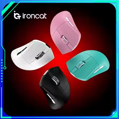Incott 029 G23V2 Three Mode Wireless Mouse RGB Lightweight Gaming Mouse PAW3395/PAW3950ES-KING 8K Mi