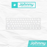 Plate For Venom 60 HE Keyboard Assembly FR4 Material White/Black Johnny60HE Model v1 (Defect)