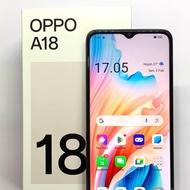 OPPO A18 Ram 8/128GB Garansi Resmi