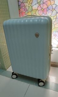 21吋fashion 天空藍tiffany blue tsa lock 萬向輪行李箱旅行箱18kg handcarry luggage suitcase
