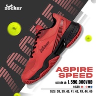 Genuine ZOCKER ASPIRE SPEED Pickleball Shoes | Lightweight – Grip the Court – Prevent Ankle Overturn