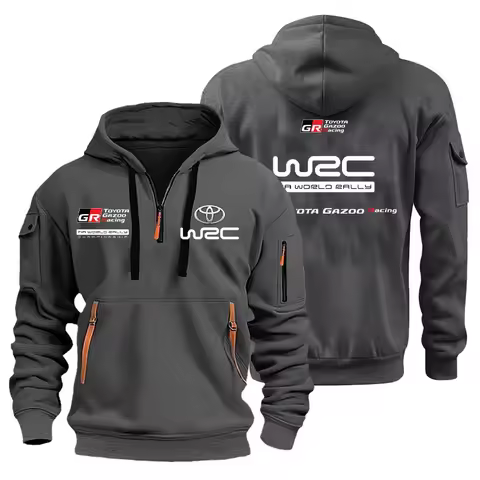 2025 Men's Toyota GR Racing WRC Hoodie Sweatshirt Casual Sports Outdoor Hoodie Racing Custom Logo Me