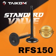 TAIKOM RACING Engine Valve Standard Exhaust Intake Valve 1pack1pc BENELLI RFS150 RFS150i Premium Quality RFS 150