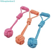 SEPTEMBERB Dog Bite Rope, Dog Toy Rope Ball Elastic Dog Chew Cotton Rope, Puppy Interactive Toy Bite Resistant Random Color Dog Cotton Rope Tug of War For Dogs Puppy