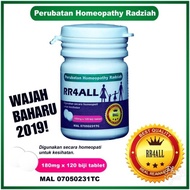 UBAT KESIHATAN KELUARGA RR4ALL HOMEOPATHY 120 BIJI TABLET