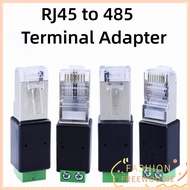 FREEWOODIE RJ45 Terminal Adapter,  Adapter RJ45 Male Connector RJ45 to RS485 Converter, Splitter 2PI