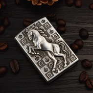 Bật Lửa Zippo Gas Hình Ngựa UNICORN ( Lửa Thường - Xài Gas)