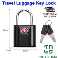 TrioNinja TSA Luggage Key Lock Security Lock Suitcase Luggage Lock