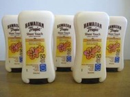 熱帶夏威夷透薄亮麗防曬乳Hawaiian Tropic SPF50防水級運動型水上運動可以使用美國制造也有椰子油助曬油