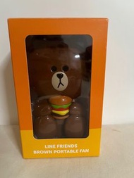 Line Friends x McDonald Brown 熊大風扇仔