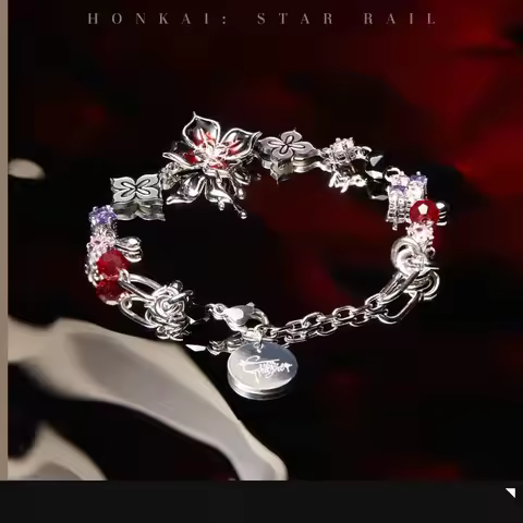 Game Honkai Star Rail Evernight March 7th Cosplay Bracelet New Unisex Pendant Hand Chain Jewelry Ani