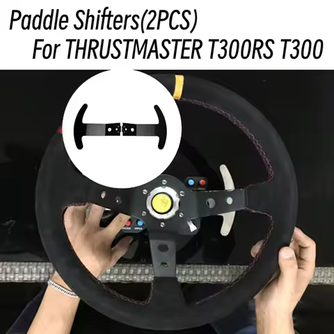 Paddle Shifters for THRUSTMASTER T300RS T300 Wheel Fits 14 Inch Concave Steering Wheel Parts Modific