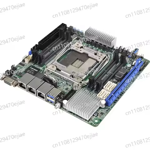 Good condition Asrock Rack EPC612D4I mi-ni ITX Server mothe-rboard Xeon E5-1600/2600 v3/v4 LGA 2011 