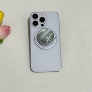 Zeallion Phổ 3D Pha Lê Trong Suốt Sóng Bling Cho Magsafe Chủ Griptok hỗ trợ ngón tay Phụ Kiện Khung