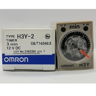 OMRON H3Y-2 DC12 3M OMI Timer