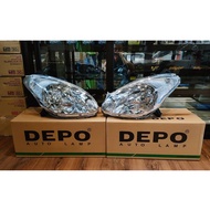 DEPO TAIWAN Perodua MYVI 2005-2010 Year Front / Depan Headlamp / Head Light / Lampu Besar (White) 10