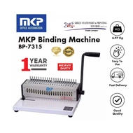 MKP Heavy Duty Comb Binding Machine BP-7315 -15 sheets binding machine, comb binder, BP7315