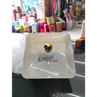 22 and 27 TB Square Vegetable Buffet Tray with Square Lid Size 22 and 27cm TB