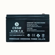 Valve Regulated Battery CSSB 6-FM-4.5 7 9 14 20 38 65 100AH for UPS DC Screen 12V Electronic Compone
