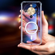 for Honor X9D X9C X9B X9A X9 4G 5G HonorX9D Transparent Silicon Case Airebag Shockproof TPU Cover wi