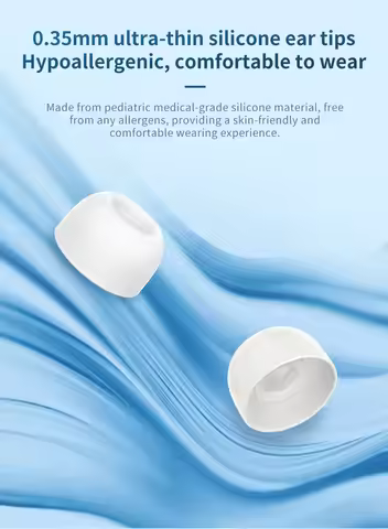 TRI Clarion Headphone Tips Earbuds Noise Isolating Earbuds Cap for Apple Airpods Pro L M S XS Size H