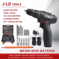 JLD Bor Cas 2 Promo 10mm Bor Murah Cuci Bor 12 Volt Bor Cas Komplit Bo