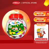 Kẹo Mút Sumika Hũ 540g (648g) Mix Vị Sữa Cafe - Sữa Dâu - Sữa Cam Bibica