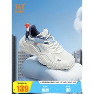 361 Men's Shoes Sports Shoes 2026 Summer Mesh Breathable Dad Shoes Men's Lightweight All-Match Runni