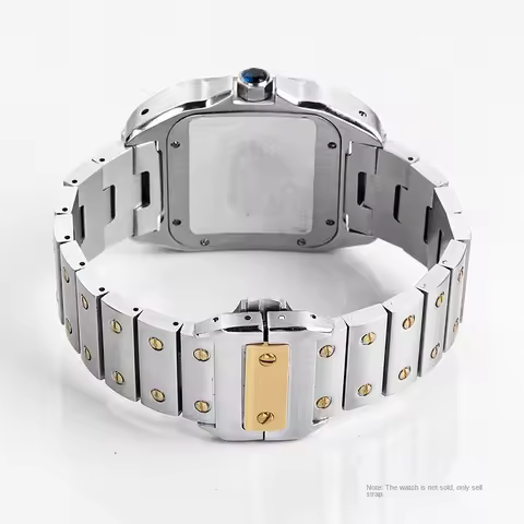 20mm 23mm Santos 100 Stainless steel watch strap For Cartier santos 100 Luxury Bracelet Solid Rivet 