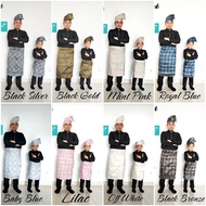 Tanjak Samping Songket Instant Budak Dewasa Aljoofre Sedondon Ayah Anak Adjustable Mudah Laras Pelek