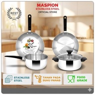 2 in 1 Set Panda Series Fit B dUTCH 18 CM & Fry pan 20 cm/ Stainless Steel pan Package
